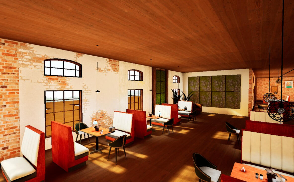 Seating Area Back View